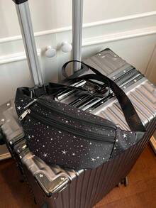 1 chiếc túi đeo hông tối giản thời trang với họa tiết ngôi sao, đa năng và tiện dụng, phù hợp cho nhiều dịp tiệc tùng. Túi có thể gấp gọn, dung tích lớn và dây đeo vai có thể điều chỉnh. Thiết kế tươi mới và đa năng khiến nó phù hợp cho du lịch, mua sắm, đi làm và phong cách đường phố. Đây cũng là một món quà Ngày của Mẹ thiết thực và chu đáo. - Nhiều màu - Xem 4