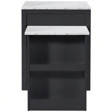 Storage Islands & Carts - Black - View 7