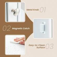 Medicine Cabinets - White - View 6