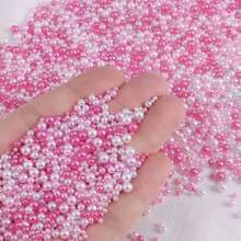 10g Pink Epoxy Resin Filler, Jewelry & Jewelry DIY, Handmade, Epoxy Resin Letter Silicone Mold Filler, Keychain Pendant Holiday Decoration Making And Various Handicrafts - Pink Mary - View 6