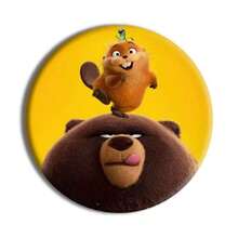 New Beaver Transformation Project Badge, HOPPERS Chatter Animation Movie Accessory Gift - Multicolor - View 7