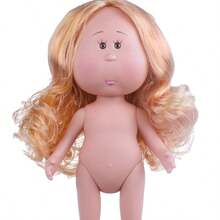 Muñeca de patata de 24 cm Mia, muñeca desnuda, conjunto de muñeca Waldorf hecha a mano, regalo, muñeca, muñeca de algodón, ropa de muñeca aleatoria, ropa de muñeca reemplazable, ropa de peluche, ropa de muñeca viva - Multicolor - Ver 5