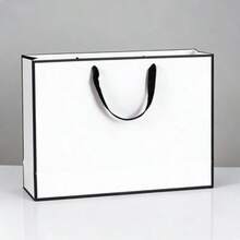 1个/4个装通用黑色礼品袋，带结实手柄 - 多种尺寸和颜色可选，大号礼品袋，带手柄，适用于礼品、糖果、购物，适合婚礼、生日、母亲节、商务、精品店、派对等场合。 - 黑色 - 查看 29