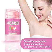 Peach Intimate Care Deodorant, Natural Deodorant Stick And Body Deodorizing Powder, Long-Lasting Freshness, Anti-Dryness, Highly Moisturizing, Suitable For Intimate Areas And Whole Body - Peach - View 8