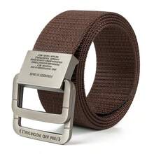 2026 3.8厘米双环腰带 男女通用，尼龙织带可调节无孔腰带，适合男士、女士和青少年 - 彩色 - 查看 10