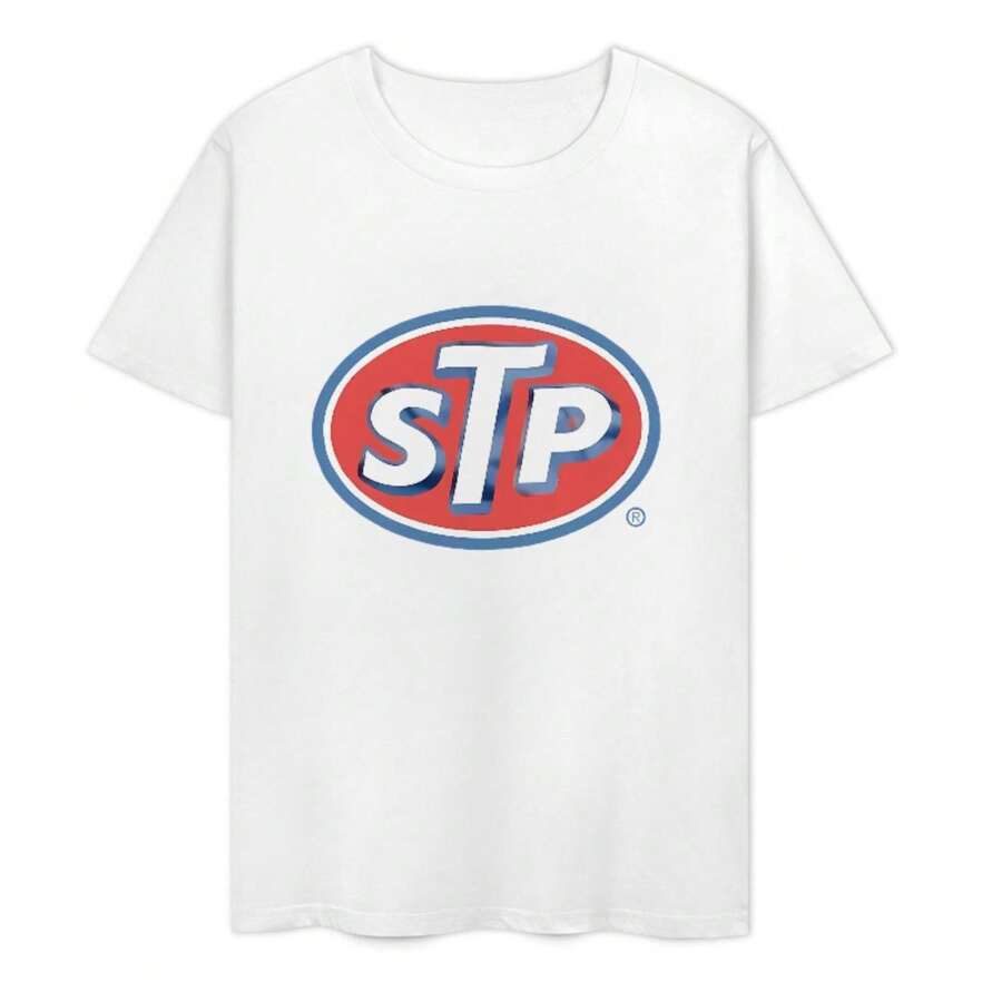 Camiseta de algodón para hombres y mujeres casual entretenimiento vacaciones regalo al aire libre cómodo y transpirable - Blanco - Ver 1