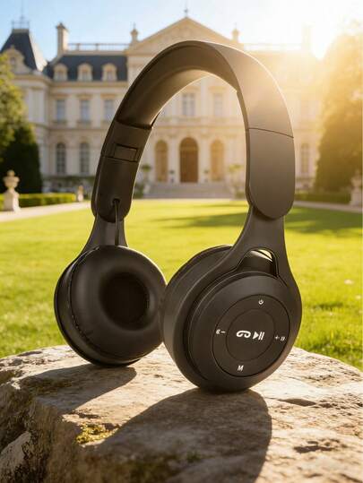 New Arrival Macaron Style Headphones With Over Ear Cushion, Foldable And Extendable, Hifi Stereo Sound, Clear Hands-free Calling, Compatible With Phones, Girls' Favorite Wireless Headset