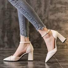 Zapatos de tacón para mujer - Beis - Ver 6