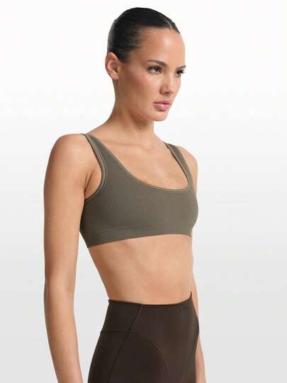  SKIMS RIBBED SEAMLESS MICRO SCOOP BRA
