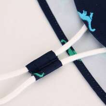 Mũ chống nắng hình khủng long cho bé, có che cổ, điều chỉnh được, mũ mùa hè cho bé trai và bé gái, mũ đi biển, mũ du lịch. - mũ đi biển tai khủng long mini - Xem 6