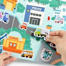 儿童字母识别配对泡泡贴纸玩具,数字运算益智早教游戏,动物识别配对拼图忙碌书,儿童节日礼物 - 圣诞礼物 - 泡泡貼紙玩具 - 查看 4