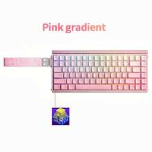 AULA HERO 84HE Wired Mechanical Keyboard, 80% Layout, 84 Keys, RT Gaming, 8K Polling Rate, RGB Lighting, 5-Layer Cushioning - View 13