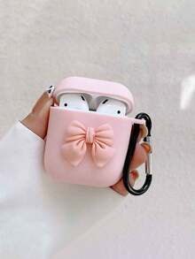 1个粉色3D蝴蝶结手机壳+挂钩，兼容苹果1/2和Pro 1/2 - 彩色 - 查看 9