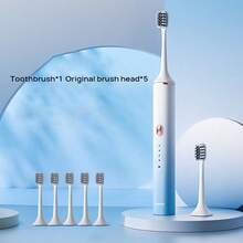 Lenovo A1PRO Electric Toothbrush, IPX7 Waterproof, Dupont Bristles, 4 Cleaning Modes, Smart Pressure Control, Zone Reminder, Smart Timer, Long-Lasting Battery - Multicolor - View 10