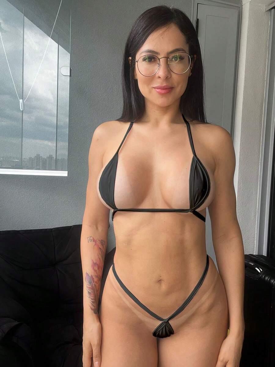 Shmodas Micro Mini Eva Unlined Bikini - 黑色 - 查看 1