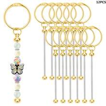 3/6/8/10/12/24个串珠书签 - DIY金属书签，手工串珠书签流苏，适合送给爱书人、学生、老师、朋友和家人 - 書圈螺桿 - 查看 35