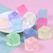 POKOJA LAND Large Ice Cube Maltose Squishy Toy,Texture Squishable, Anxiety Relief Fidget Toy For Adults - Multicolor - View 11