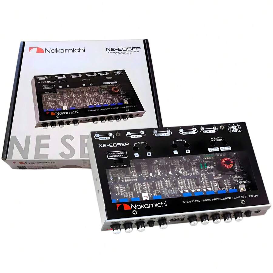 Ecualizador con Epicentro Nakamichi NEEQ5EP 5 Bandas accesorios para carro accesorios para moto bocinas de bluetooth bocina bocinas Producto de calidad - A - Ver 1