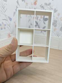 Miniature Collection Cabinet With Drawer Display Shelf, PLA Material Mini Vase, DIY Customizable Decorative Ornament, Durable And Anti-Drop Small Vase - Multicolor - View 15