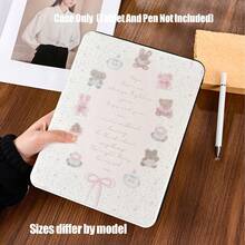 Ốp bảo vệ máy tính bảng kiểu sách có khe đựng bút chì. Vỏ bọc hình sách búp bê nhung màu hồng mềm mại, thiết kế bầu trời sao mộng mơ. Đặc điểm của ốp bảo vệ máy tính bảng: Thiết kế nắp gập kiểu sách, khe đựng bút chì tích hợp, chức năng tự động tắt/mở màn hình thông minh, chức năng giá đỡ ổn định, bảo vệ toàn diện, các đường cắt chính xác. Tương thích với iPad Mini 4/5/6, 9.7/10.2/10.5/10.9/11/12.9/13 inch, Pro/Air 4/5/6/7, thế hệ thứ 10/11, Galaxy Tab A7Lite/A8/A9/A9Plus/S6Lite/S7/S8/S9/S10/S11/FE/Plus Series. - Nhiều màu - Xem 2