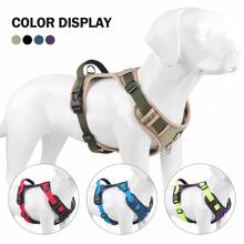 1入組寵物胸帶，背心式大型犬胸帶，防爆款，四季通用，時尚配色 - 彩色 - 查看 4