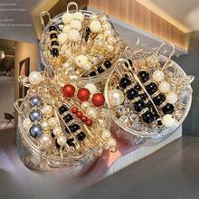 18件装女士裤腰收紧别针腰部束紧胸针夹调节扣女士别针固定服装配件防走光扣（不含纸板） - 彩色 - 查看 5