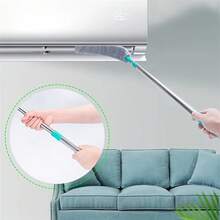 Herramientas de limpieza de cama, plumero de hogar, colector de polvo, agente de limpieza, herramientas de eliminación de polvo, escoba para eliminar el polvo - 4 piezas de tela + 1 asa. - Ver 1