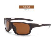Polarized Sports Cycling Driving Hiking Outdoor Activities Lightweight Comfortable Fit Unisex Fashion Eyewear Men And Women ZLJG - 茶框茶片 - 查看 12