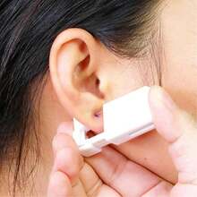 Ear Piercing Gun, Disposable Ear Piercing Kit With CZ Earring Stud, No Pain Easy Use At Home (5mm) - ColorC - View 3