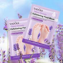 Foot Peel Mask 4 Pack,Foot Spa Foot Care For Women Peel Mask With Lavender For Men And Women Feet Peeling Mask Exfoliating, Callused Foot Mask Peel,Foot Mask For Dry Dead Skin,Remove Dead Skin - 查看 4