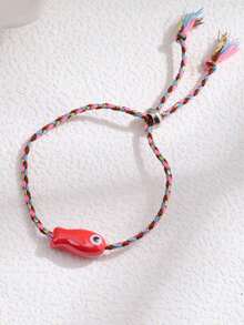 1件可爱陶瓷鱼形手链，适合日常佩戴 - 魚 - 查看 3
