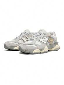 New Balance 9060 系列千禧象蹄休闲鞋，复古时尚厚底运动鞋，2026 春季新款，男女通用 - 灰色 - 查看 3