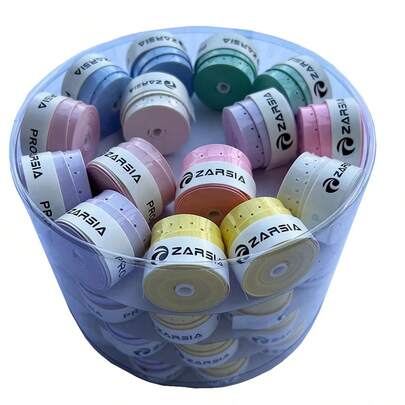 30-Piece Overgrip, Suitable For Beach Tennis Rackets, Tennis Rackets, Badminton Rackets, With Sweat-Proof, Non-Slip, And Shock-Absorbing Functions.