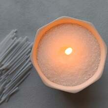 DIY DIY项目，50/100支装白色棉芯 | 100%纯天然棉材质 | 低烟，温和不刺激鼻腔 | 无铅无金属安全棉芯 - 白色 - 查看 6