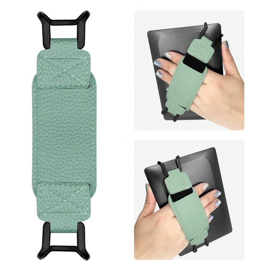 Dây đeo tay an toàn đa năng, trọng lượng nhẹ, phù hợp với máy tính bảng Kindle/Voyager/E-Book 6-8 inch, tay cầm đàn hồi cao, dây đeo cổ tay đa năng cho máy đọc sách điện tử, giá đỡ tay chống rơi, chống trượt, rảnh tay. - Xem 1