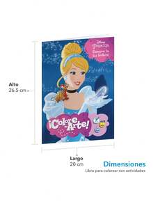 GAIRET Libro Para Colorear Colección Princesas 32 Paginas LC3223DPC0893 maquillaje juguetes juguetes de niña plumones snoopy libros spiderman hello kitty papeleria juegos de mesa libro colorear jugetes toy story libros para leer minecraft hello kitty cosas snoppy cosas para niñas - Libro único - Ver 2