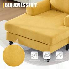 Sofas & Couches - 芥末黃 - 查看 6