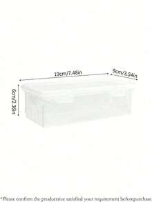 1个透明可视徽章多功能收纳盒 - 無色 - 查看 11