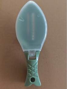 Removedor manual de escamas de pescado con tapa, herramienta de raspado de escamas de pescado para la cocina - Multicolor - Ver 10