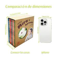 Un conjunto de diez kits de aprendizaje cognitivo en español que pueden identificar rápidamente objetos y vocabulario, y promover el desarrollo cognitivo y del lenguaje temprano. Regalo para el Ramadán y el regreso a la escuela. - Multicolor - Ver 6