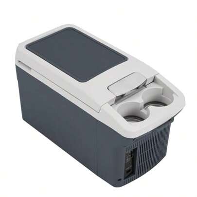 Refrigerador portátil para coce refrigerador eléctrico de doble uso 12 V CC y 110 V CA refrigerador eléctrico cpacto refrigerador pequeño de 12 V enfriador termoeléctrico y