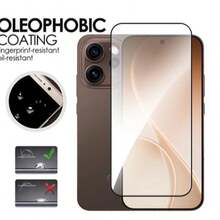 3-In-1 Magnetic Protective Case For Reno 15 5G/Reno 15F, Includes Tempered Glass Screen Protector + Lens Protector, Full-Body Shockproof Hard Shell Case, Durable And Anti-Scratch - Black - View 5