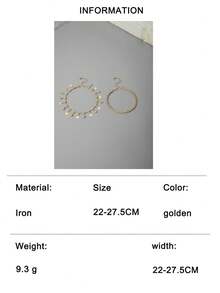 2pcs/Set Fashionable Gold-Tone Double-Layer Butterfly Rhinestone Anklet Set, Versatile Daily Wear Jewelry For Women - 31256-ank-g-eP - View 10