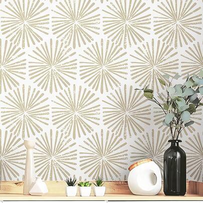 Peel And Stick Wallpaper Boho Contact Paper Peel And Stick Wall Paper Modern Self Adhesive Removable Wallpaper Beige Geometric Wallpaper For Bedroom Covering Vinyl Rolls