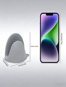 Silicone Oven Mitts, Heat Resistant Kitchen Gloves, Non-Slip Pot Holders For Baking, Cooking, Easter Gift, Mother's Day Gift, Microwave And Air Fryer Kitchen Essentials - Multicolor - View 3