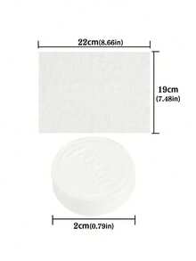 Disposable Compressed Towel, Portable Travel Mini Compressed Towel, Suitable For Outdoor Travel, Barbecue, Camping - White - View 7