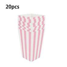 20/10/5 hộp giấy đựng bỏng ngô sọc, túi đựng quà dự tiệc, hộp đựng kẹo cho tiệc sinh nhật, hộp đựng đồ ăn nhẹ cho rạp chiếu phim, bỏng ngô, khoai tây chiên, gà viên - Hộp đựng bỏng ngô - Xem 12
