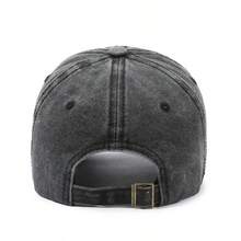Men Baseball Cap - Black - View 8
