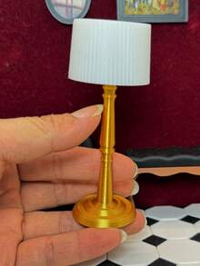 Lampu Lantai Miniatur Model Rumah Bercahaya dalam Gelap, Hiasan Lampu Meja, Model Lampu Malam Dekoratif Bergaya Vintage Eropa - MultiWarna - View 12