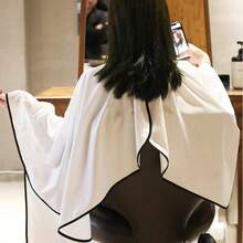 Hairdressing Cape With Transparent Window, Waterproof Hair Salon Cape, Reusable Hair Styling And Dyeing Cape - Multicolor - View 2